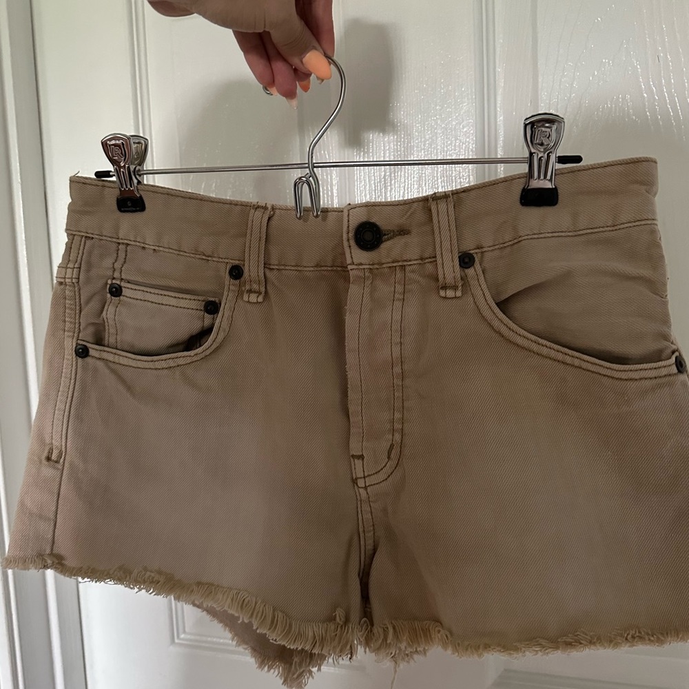 Free People Jean Shorts